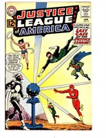 DC COMICS JUSTICE LEAGUE AMERICA #12 SILVER KEY