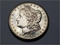 1881 S Morgan Silver Dollar Uncirculated