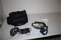 Sony camcorder with case