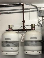 Fire Suppression System and 2 Tanks