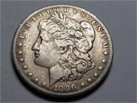 1896 S Morgan Silver Dollar Rare