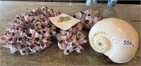 Seashell & Coral Tea Light Table Candles