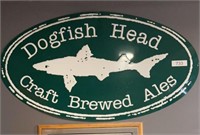 Metal Dogfish Bar / Beer Advertising Sign