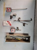 Starrett Magnetic bases #657 and dial indicator
