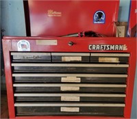 Craftsman top box and tools