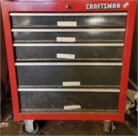Craftsman bottom cabinet and tools