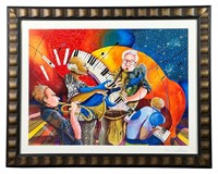 Marcus Glenn- Jazz Musicians Seriolithograph Art