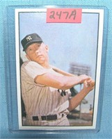 Mickey Mantle Bowman reprint Baseball card