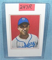 Gil Hodges Bowman reprint Baseball card