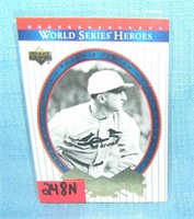 Frankie Frisch retro style style baseball card