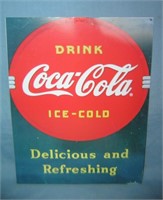 Coca Cola retro style advertising sign