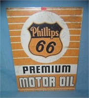 Phillips 66 motor oil retro style advertising sign