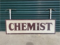 Original Chemist Hanging Sign - Double Sided