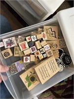 (LARGE) Rubber Stamps Collection (see all pics)