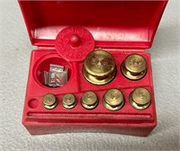 Vintage Ohaus Balance Scale Weights