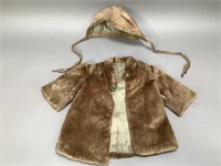 19th Century Child’s Fur Coat and Hat
