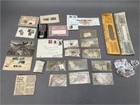 Vintage Stamps, Postcards and More