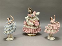 Dresden Lace Figurines Made in Germany