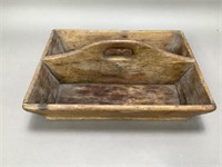 Antique Wooden Caddy