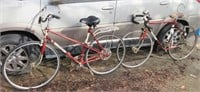 2 Raleigh bikes