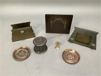 Assorted Metal Office Supplies