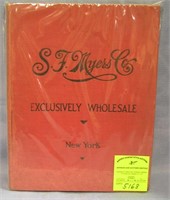 SF Myers and company jewelry wholesaler’s catalog