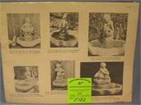 Vintage catalog of outdoor statuary, furn. and mor