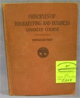 Principles of Bookkeeping and Business Book