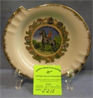 Royal Canadian mounted police souvenir dish