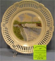 Souvenir plate from Prospect Point Niagara Falls