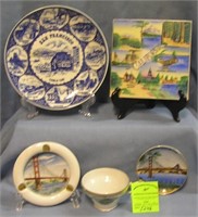 Nice group of California souvenirs and collectible