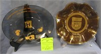 Vintage dishes inc. Madison Sq. Garden and UPS