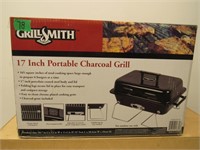NEW IN BOX 17INCH PORTABLE GRILL