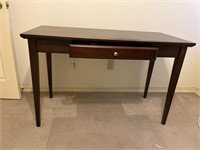 Desk with the drawer. Dimensions are 47 1/2