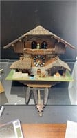 Vintage Large Chalet Cuckoo Clock With All Weights