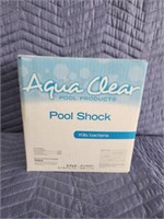 New AquaClear pool shock six pack, unopened