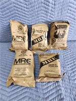 5 large bags MREs individual meals