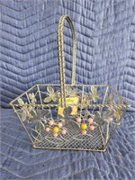 NEW Rite of Spring butterfly small wire basket