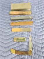 Vintage single blade jackknife and assorted