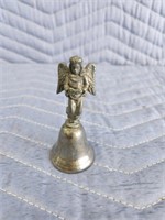 Vintage silver plated Nativity Bell