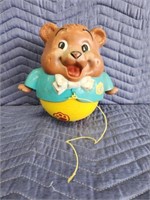 VTG 1969 FISHER PRICE CHUBBY CUB CHIME ROLY POLY