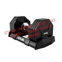 Fuel performance adjustable dumbbell 5-50lbs