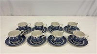 Churchill England Cups and Saucers