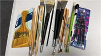 Assortment of Art Brushes