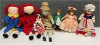 Collection of Seven Dolls
