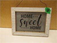 HOME SWEET HOME SIGN