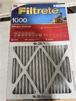 3m 16x25x1 furnace filters x4