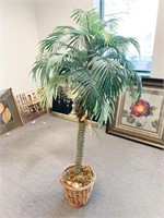 56" H ARTIFICIAL PLANT IN BASKET