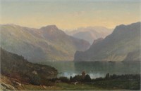 Samuel Lancaster Gerry Oil on Canvas Landscape