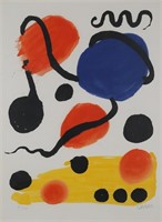 Alexander Calder Circles Color Lithograph